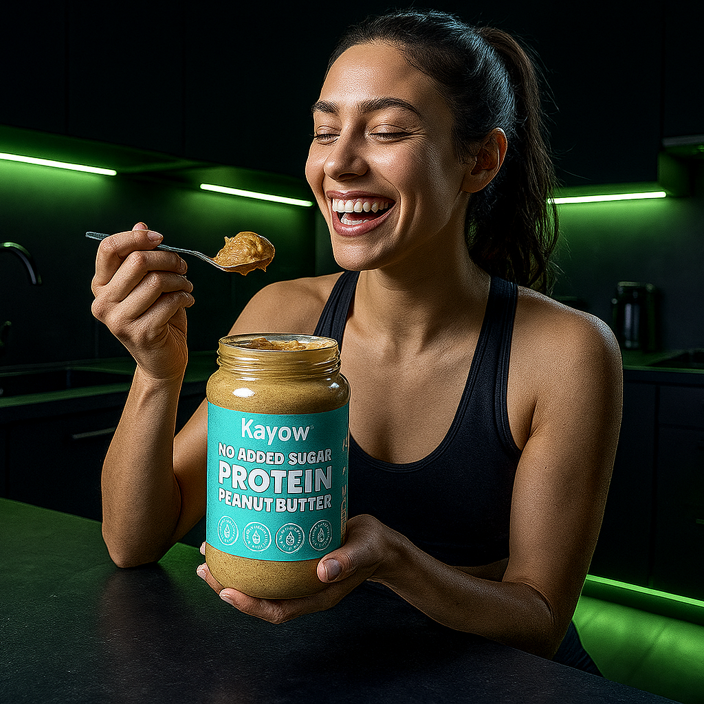 Kayow Nutrition No Added Sugar Protein Peanut Butter 350g - MyGymSupplements