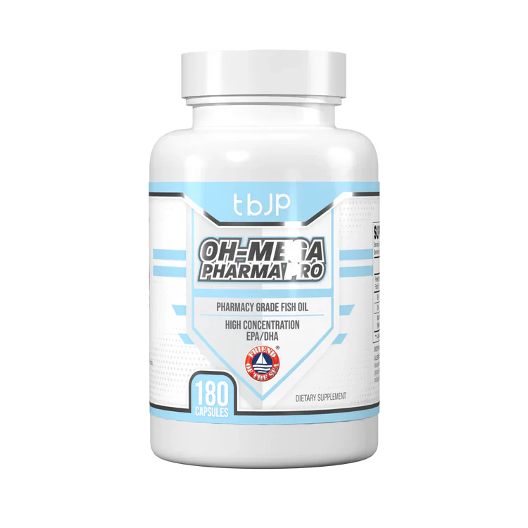 Trained By JP Oh-Mega Pharma Pro - 180 Caps - Omega Capsules