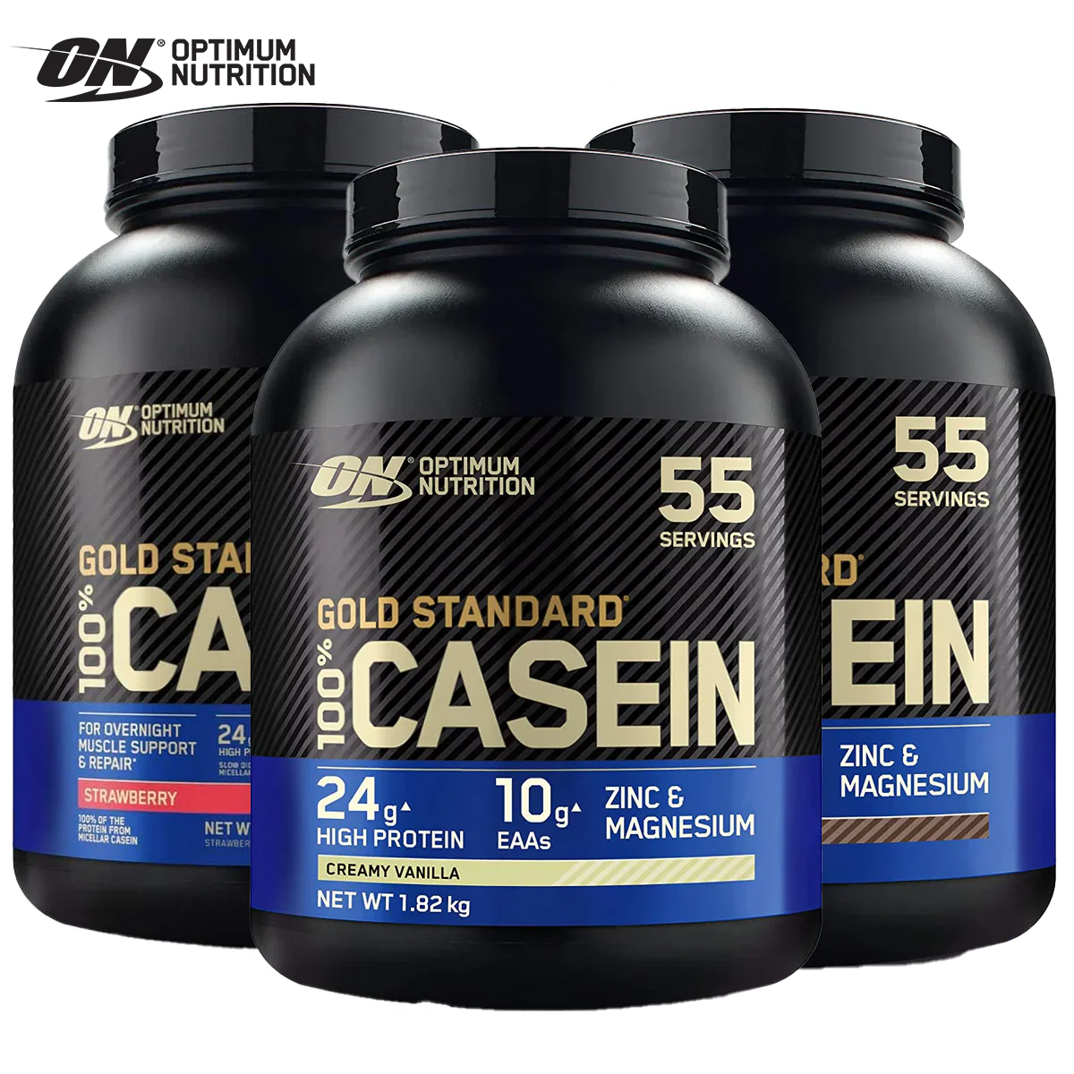 Optimum Nutrition Gold Standard 100% Casein Supreme - 1816g / Chocolate - Micellar Casein Protein Powder
