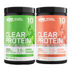 Optimum Nutrition Clear Protein vegan formula with natural BCAAs for muscle growth