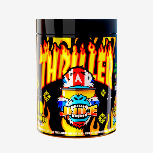 Gorillalpha Thriller Juice - 520g / Orange Lemonade Sherbert Slushy - Pre-Workout Powder