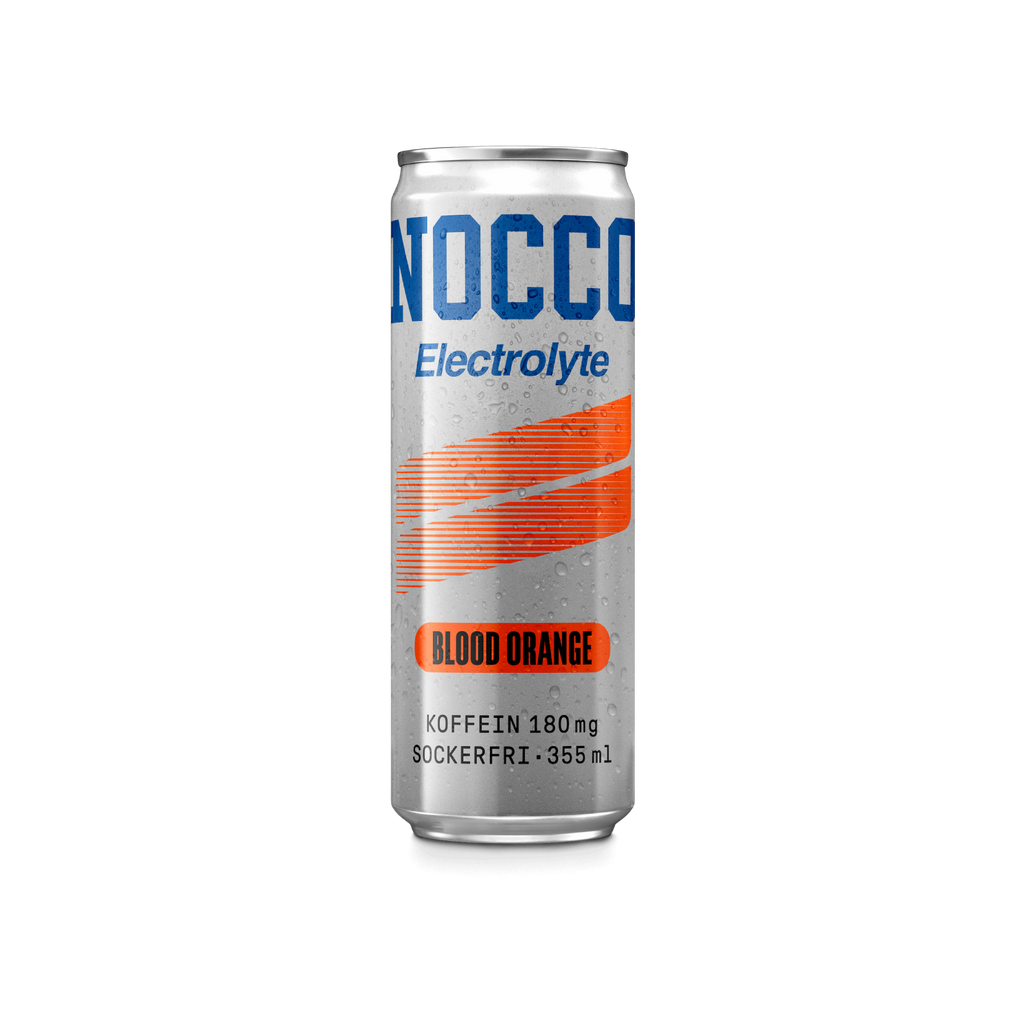 NOCCO Electrolyte Energy Drink 12x355ml Sugar Free Cans | 180mg Caffeine + Electrolytes - MyGymSupplements