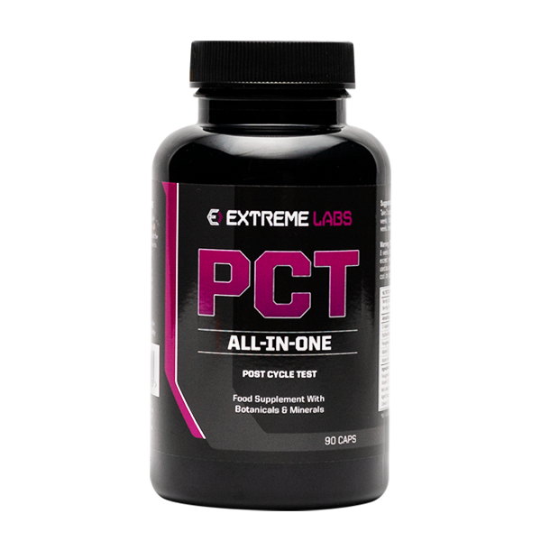 Extreme Labs PCT - 90 Caps - Testosterone Booster Capsules