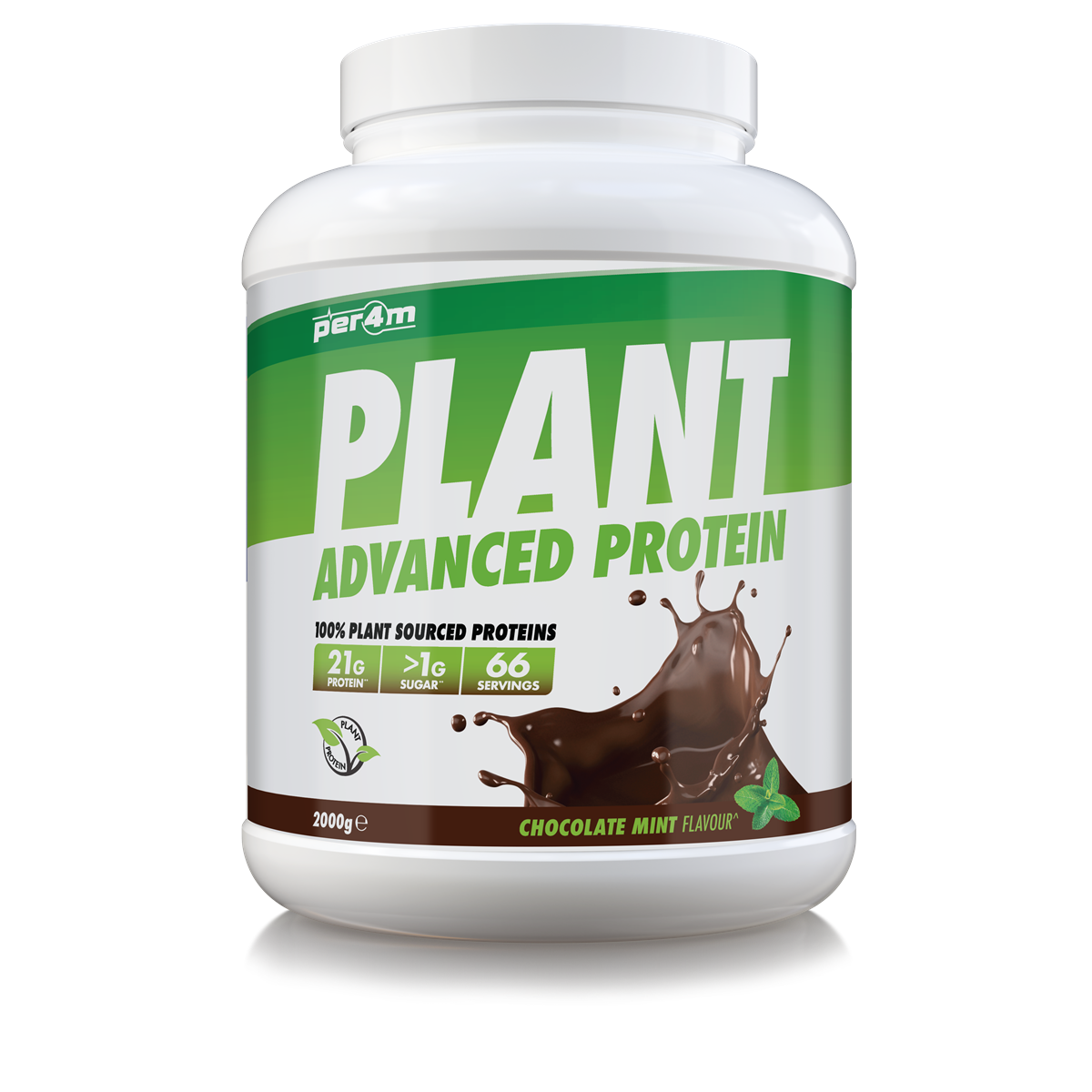 Per4m Plant Protein - 2kg / Chocolate Mint - Vegan Protein Powder