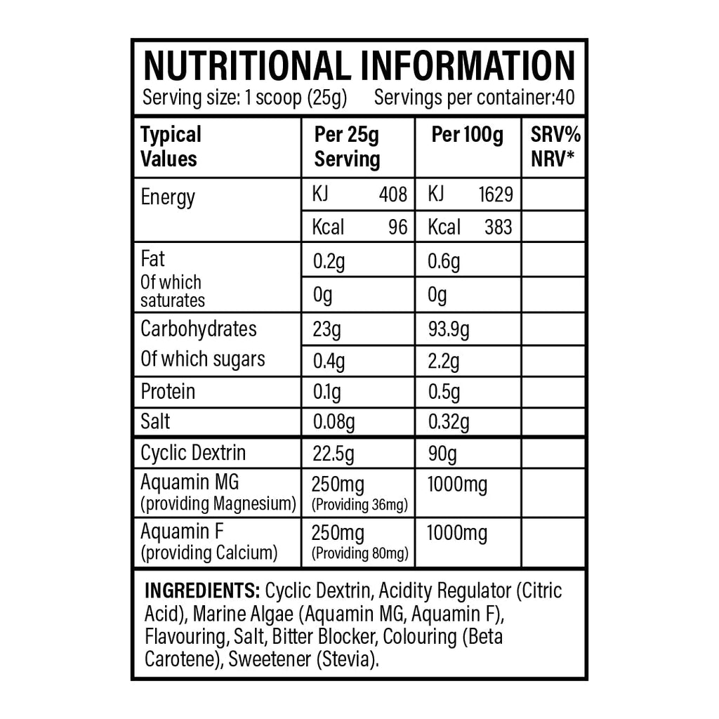 Trained By JP Performance Fuel Intra Workout - Carbohydrate Powder