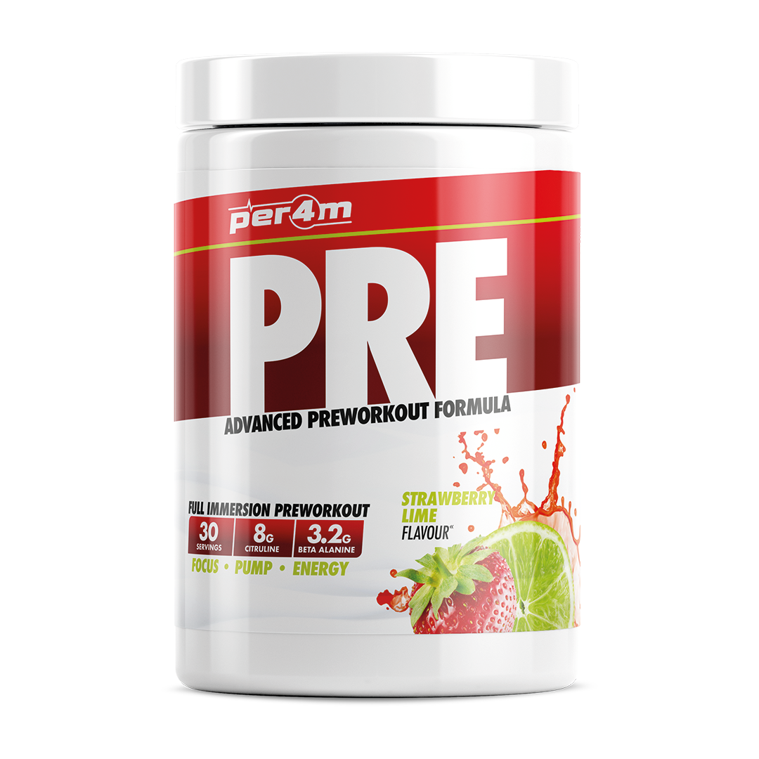 Per4m Pre - 570g / Strawberry Lime - Beta-Alanine