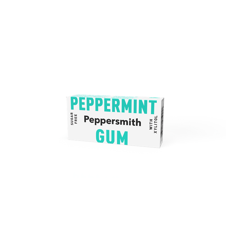 Peppersmith Chewing Gum - Peppermint Chewing Gum