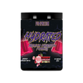 Dark-colored jar of Pump Nation Hydrated Premium Hydration Formula in Cherry Bubblegum flavor