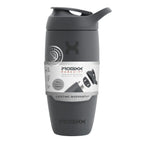 PROMiXX Pursuit Stainless-Steel Shaker Bottle - 550ml / Graphite - Shaker Bottle (Less Than 2 Litres)