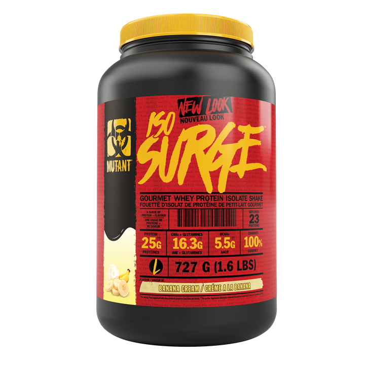 Mutant Iso Surge - 727g / Banana Cream - Whey Protein Isolate Powder