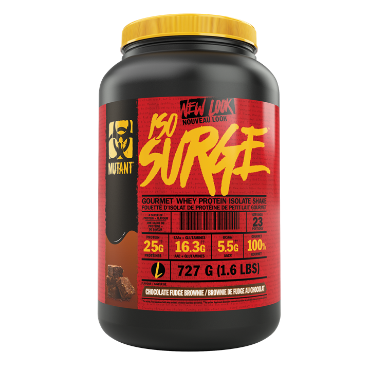 Mutant Iso Surge - 727g / Chocolate Fudge Brownie - Whey Protein Isolate Powder