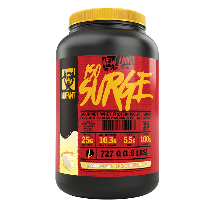 Mutant Iso Surge - 727g / Coconut Cream - Whey Protein Isolate Powder