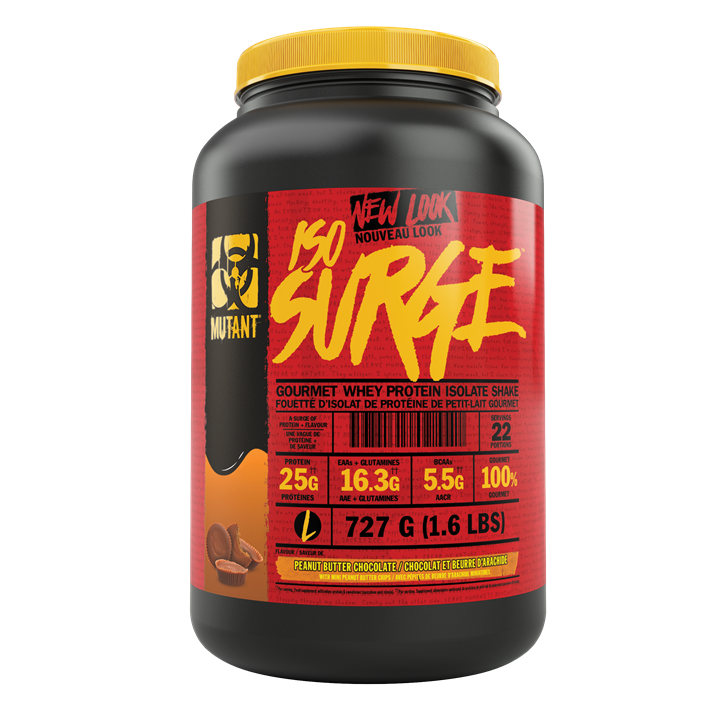 Mutant Iso Surge - 727g / Peanut Butter Chocolate - Whey Protein Isolate Powder