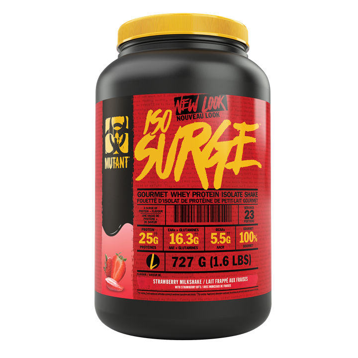 Mutant Iso Surge - 727g / Strawberry Milkshake - Whey Protein Isolate Powder
