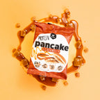 Delicious whipped protein caramel pancake made with whey protein from Go Fitness Protein Pancake