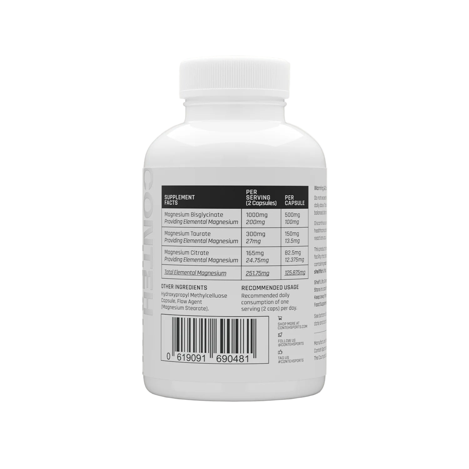 Conteh Sports Magnesium (Tri Magnesium Complex) 200g