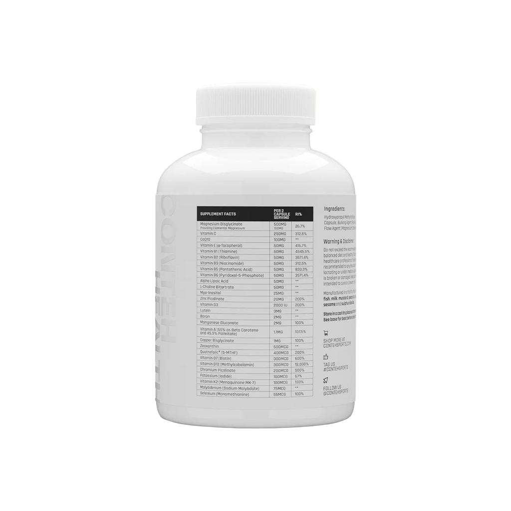 Conteh Sports Multi-Vitamin and Mineral Complete 180 Caps