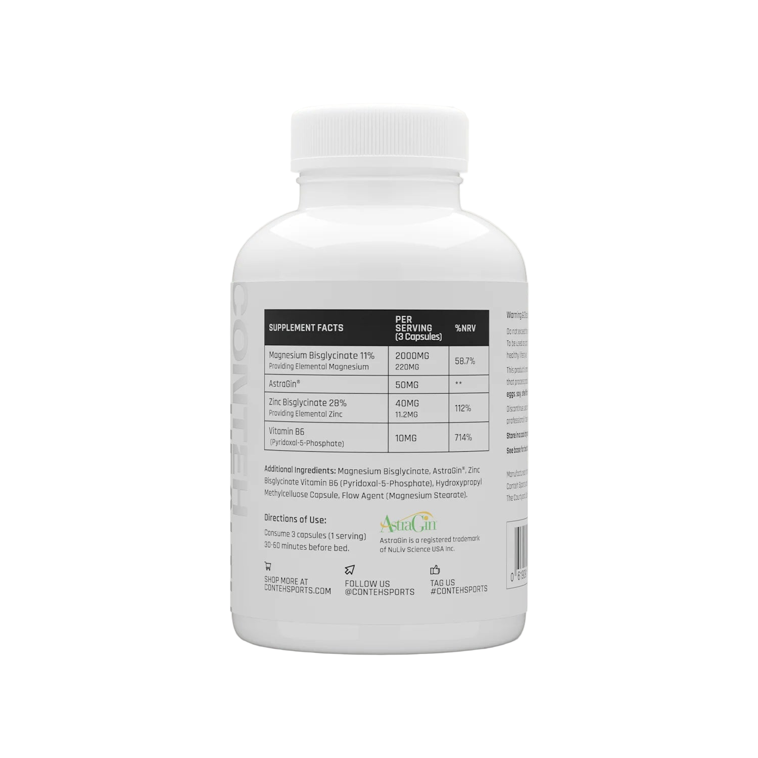 Conteh Sports ZMG (ZMA Formula) 180 Caps