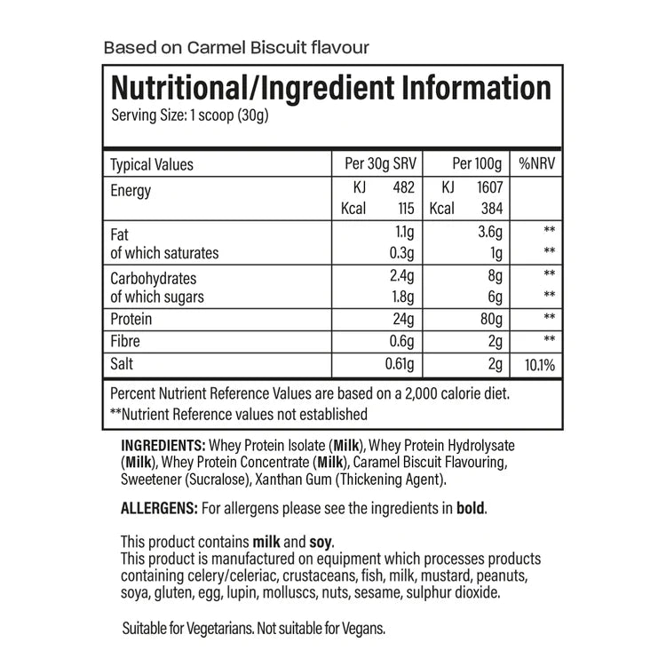 Trained By JP Performance Isolate - Whey Protein Powder