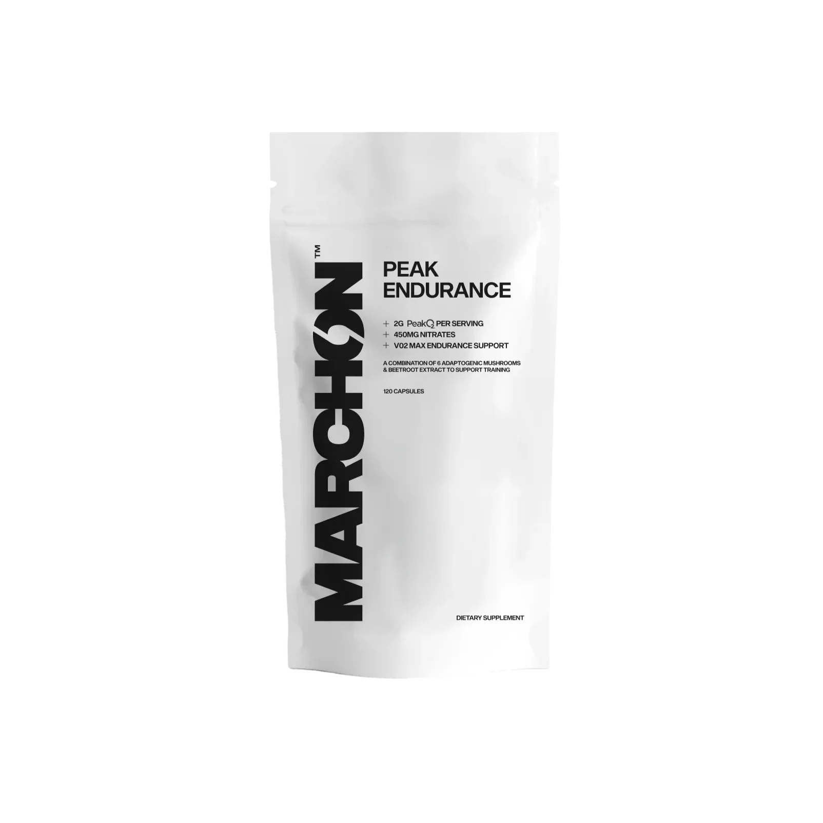 Marchon Supplements Peak Endurance - 120Caps / Unflavoured - Pre-Workout Capsules