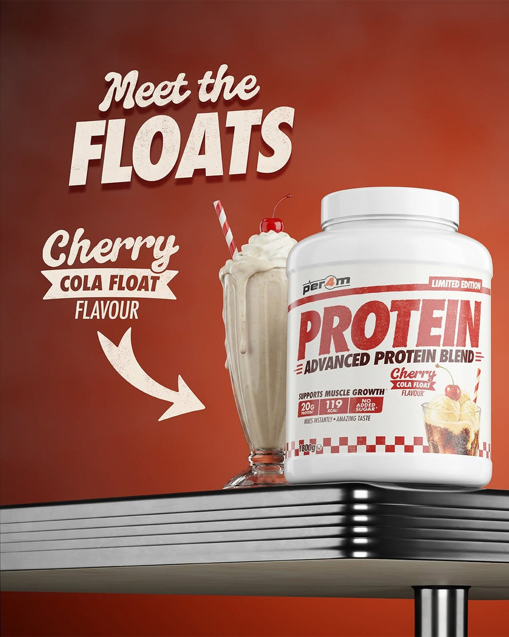 PER4M Advanced Protein - 5-Source Protein Blend