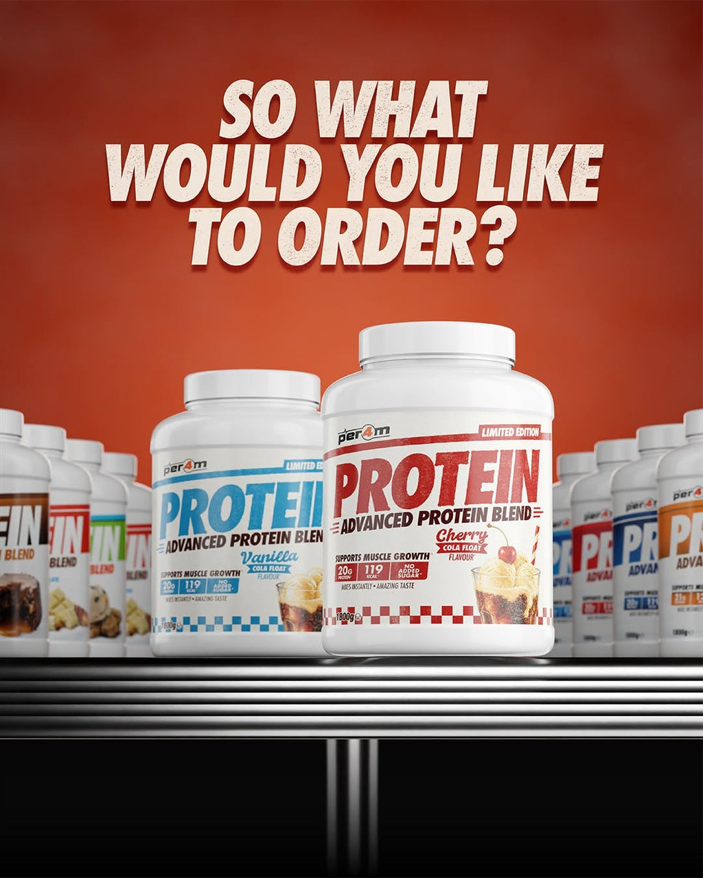 PER4M Advanced Protein - 5-Source Protein Blend