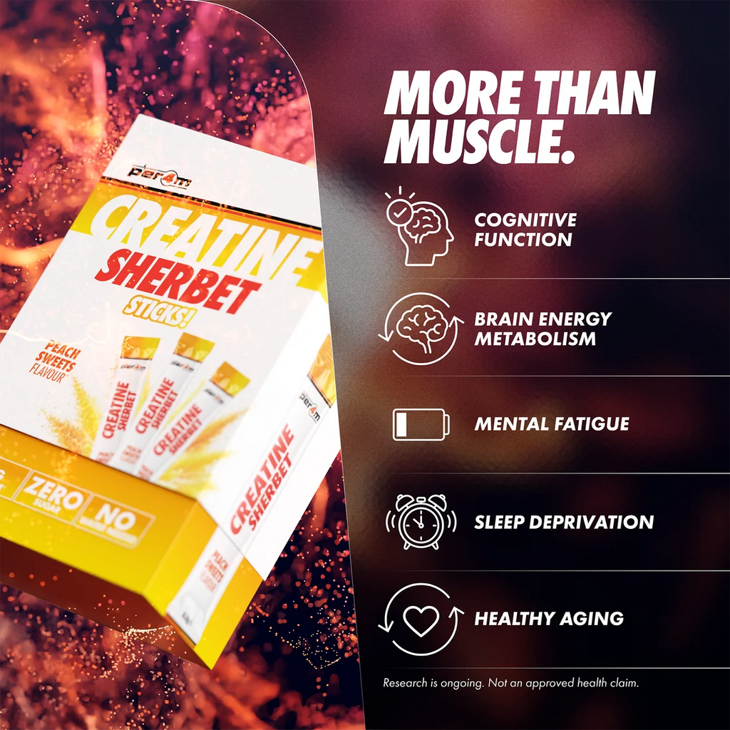 Per4m Creatine Sherbet Stick Packs – 5g Creatine Monohydrate – 20 Sachets