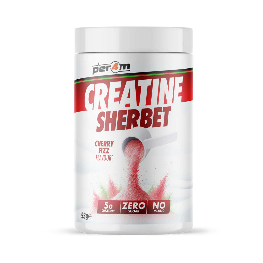 Per4m Creatine Sherbet - Fizzy 5g Creatine - No Water Needed