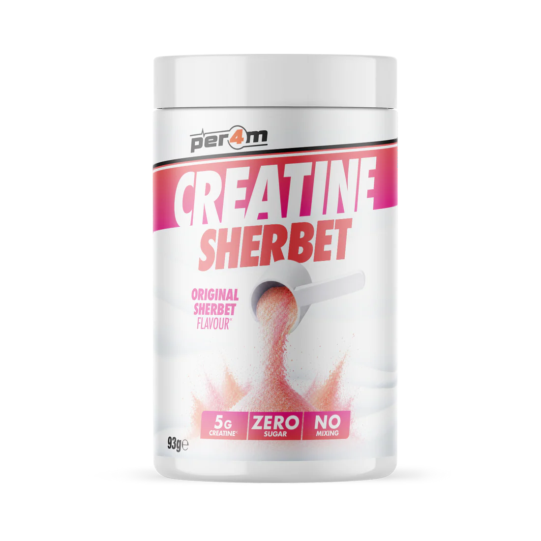 Per4m Creatine Sherbet - Fizzy 5g Creatine - No Water Needed