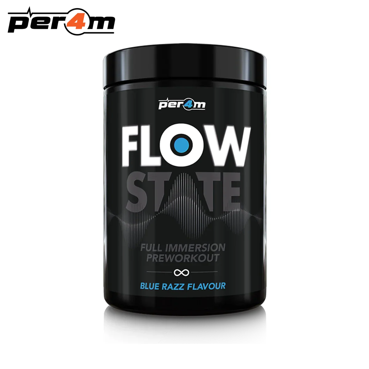 Per4m Flowstate - 300g / Blue Raz - Pre-Workout Powder