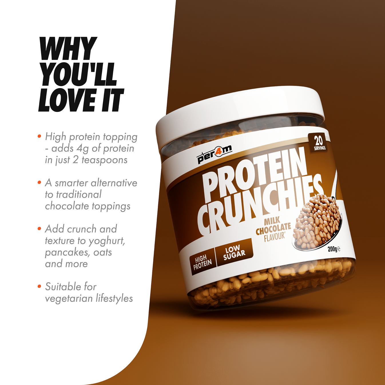 Per4m Protein Crunchies 200g