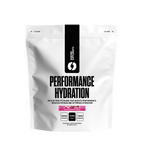 White pouch of Marchon Performance Hydration electrolyte blend with Sour Watermelon flavor for muscle function