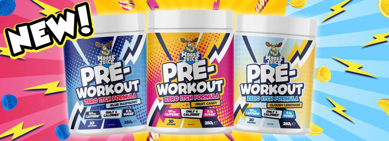 Muscle Moose Pre-Workout - Zero Itch Formula