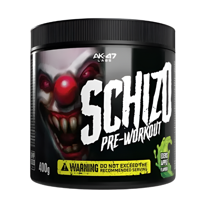 AK-47 Labs Pre-Workout Schizo - 400g / Eden’s Apple - Pre-Workout