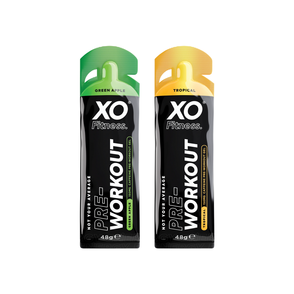 XO Fitness Pre-Workout Gel Mix Case 24x70g