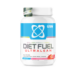 USN Diet Fuel Ultralean strawberry meal replacement shake for high protein calorie control