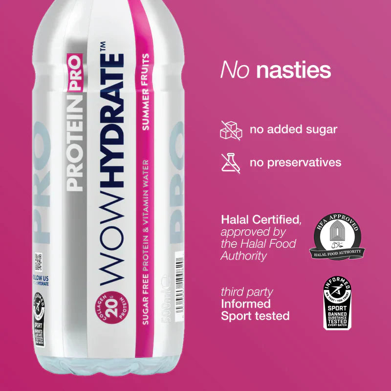 Wow Hydrate Protein Pro - Hydration Ready-To-Drinks