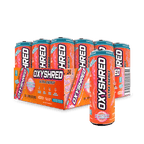 EHP Labs Oxyshred Ultra Energy Drink 12x330ml - 12x355ml / Peach Candy Rings - Energy Ready-to-Drinks