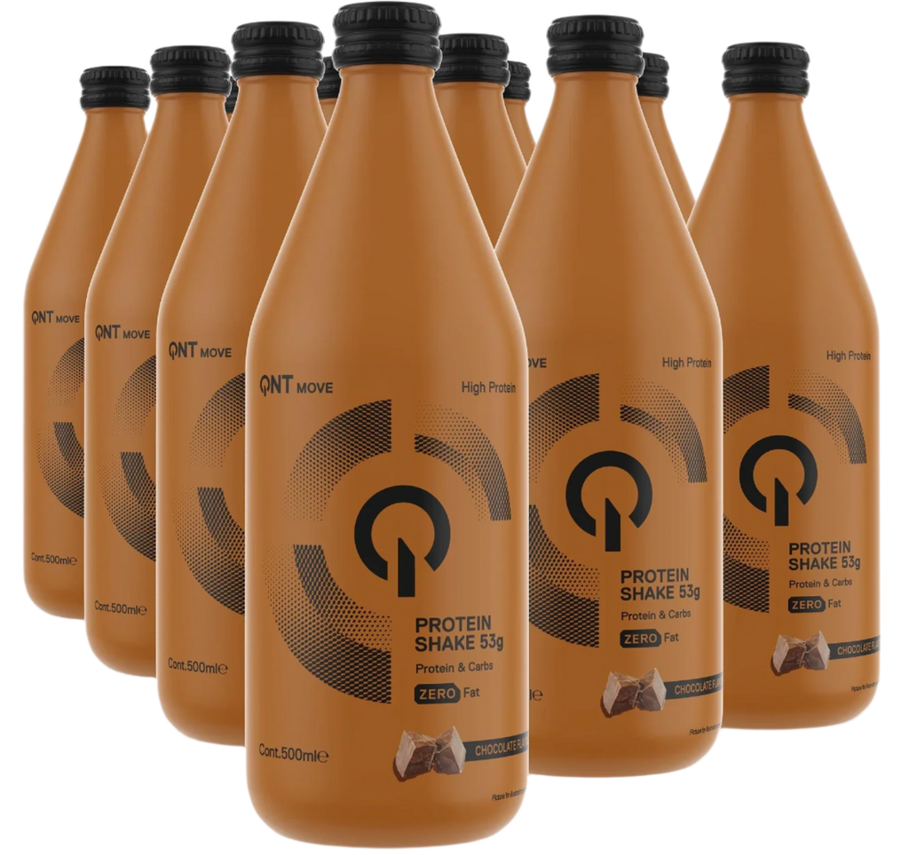 QNT 53g Protein Shake - 12x500ml / Chocolate - Diet Shakes