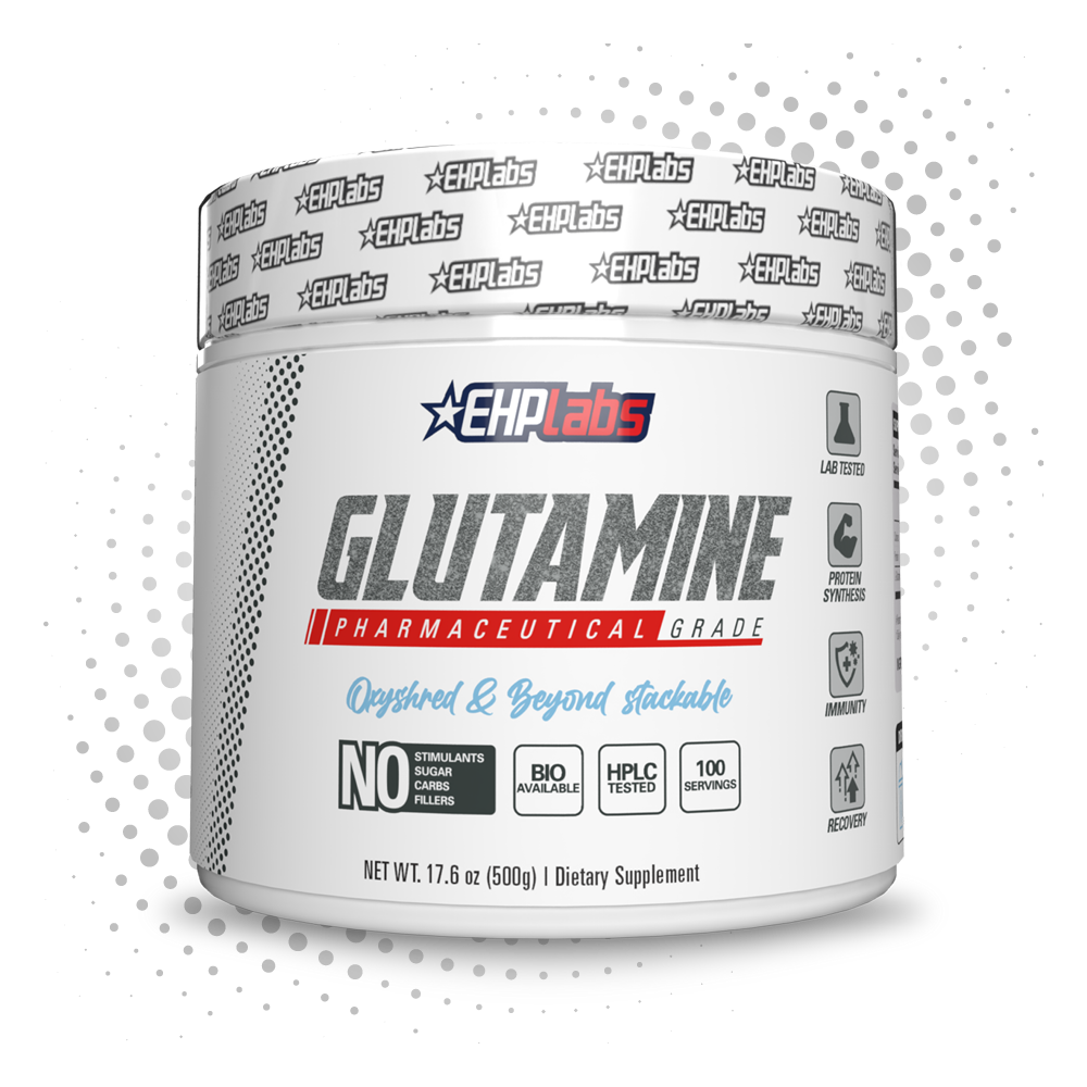 EHP Labs Glutamine - 500g / Unflavoured - Glutamine Powder