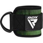 RDX Gym Ankle Pro A4 Pair Army Green - Army Green (Pair) - Ankle Straps