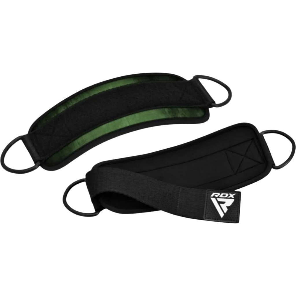 RDX Gym Ankle Pro A4 Pair Army Green - Army Green (Pair) - Ankle Straps