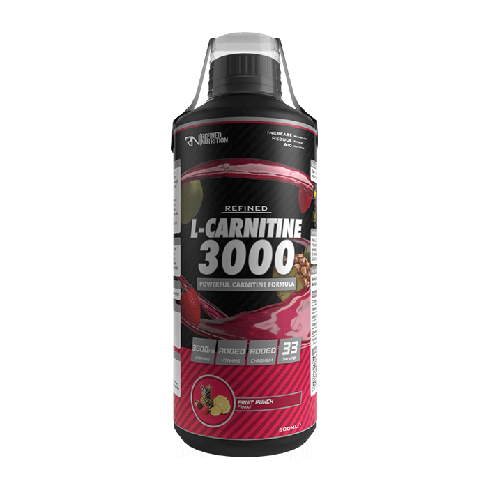 Refined Nutrition L-Carnitine 3000 - 500ml / Fruit Punch - Carnitine Liquid
