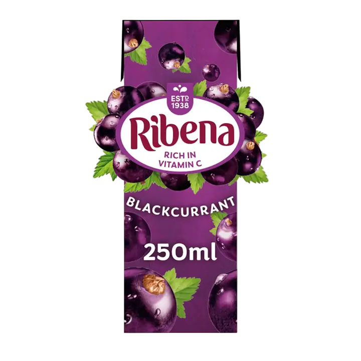 Ribena Original Blackcurrant Cartons 24x250ml