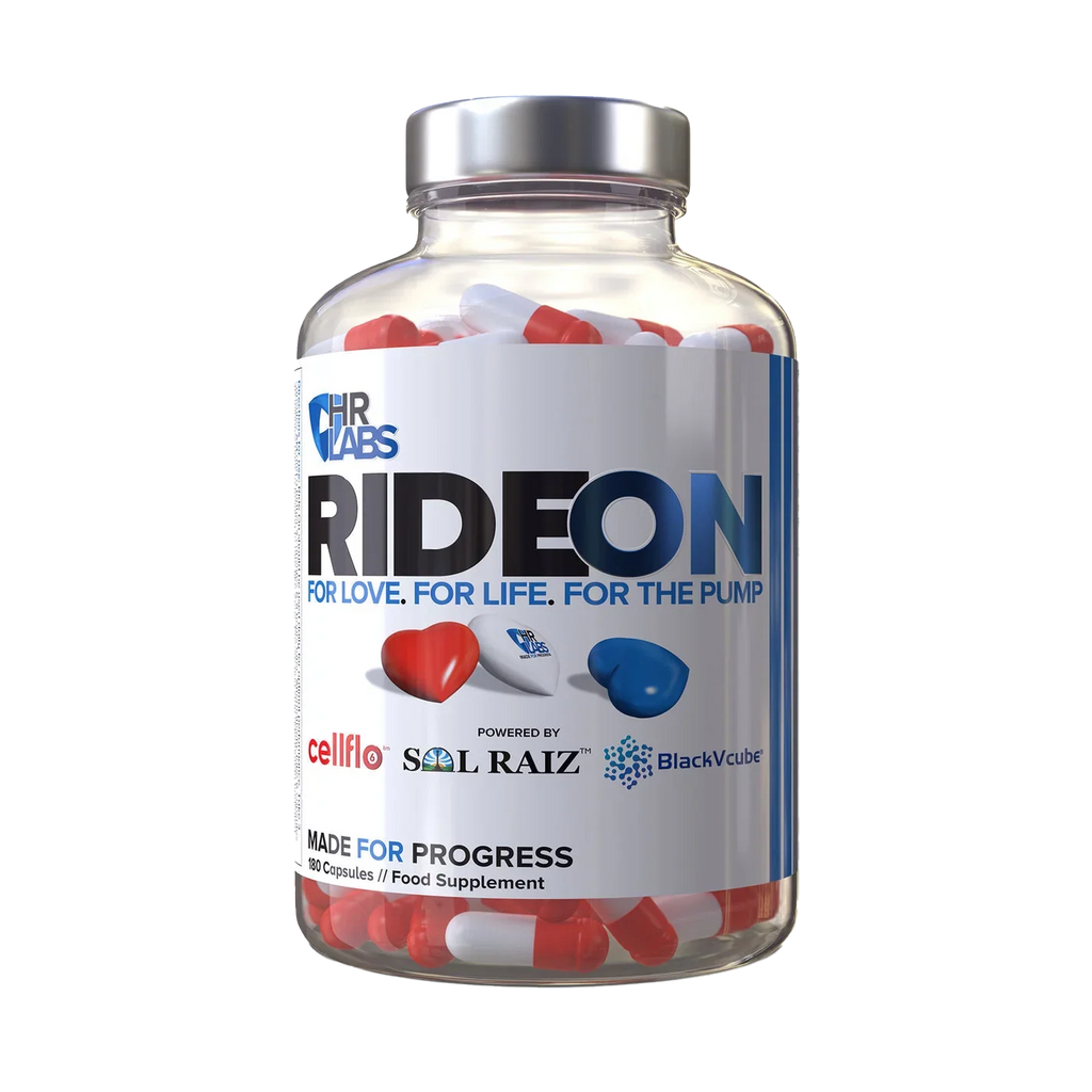 HR Labs Ride On - 180 Caps - Pre-Workout Capsules