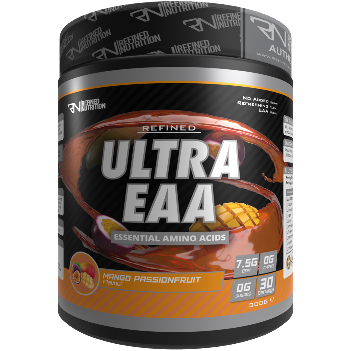 Refined Nutrition Ultra EAA - 300g / Mango & Passionfruit - Amino Acids Powder