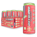 EHP Labs Oxyshred Ultra Energy Drink 12x330ml - 12x355ml / Peach Candy Rings - Energy Ready-to-Drinks