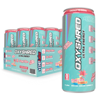 EHP Labs Oxyshred Ultra Energy Drink 12x330ml - 12x355ml / Peach Candy Rings - Energy Ready-to-Drinks