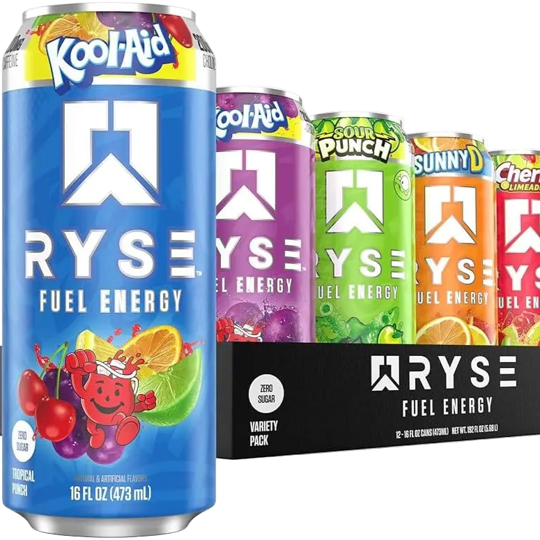 RYSE Fuel Energy 12x473ml - MyGymSupplements