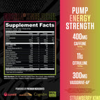 RYSE Godzilla Pre-Workout Godzilla Strawberry Kiwi - MyGymSupplements